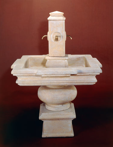 Versilia Cast Stone Outdoor Garden Water Fountain for Spout – 68